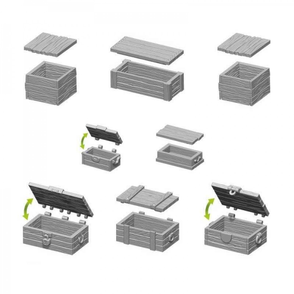Green Stuff World: Wooden boxes set 1:48-1:35