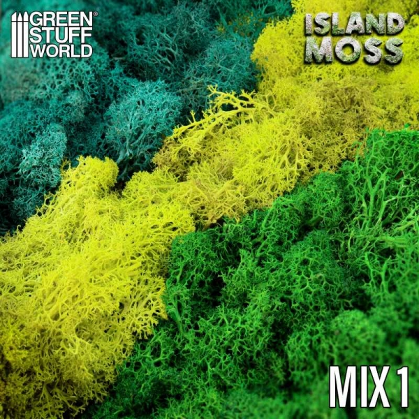 Green Stuff World: Islandmoss - Green Mix