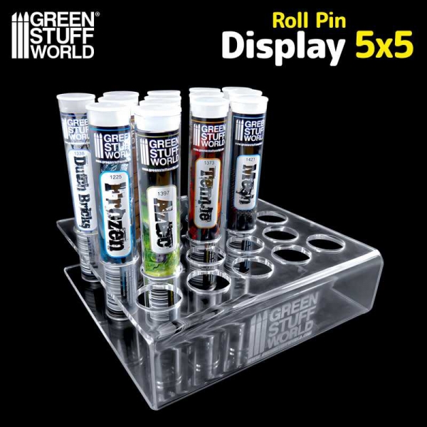 Green Stuff World: Rolling Pin Display 5x5