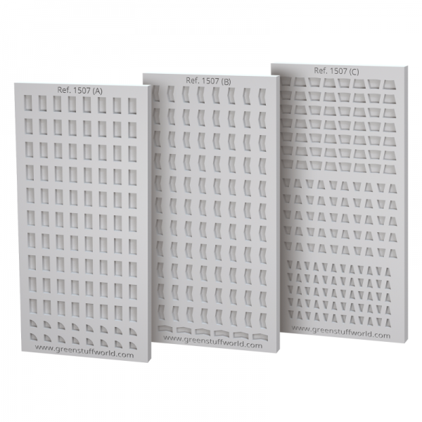 Green Stuff World: Silicone miniature bricks molds