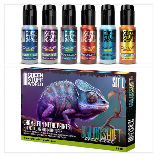 Green Stuff World: Chameleon Acrylic Paint Set 1
