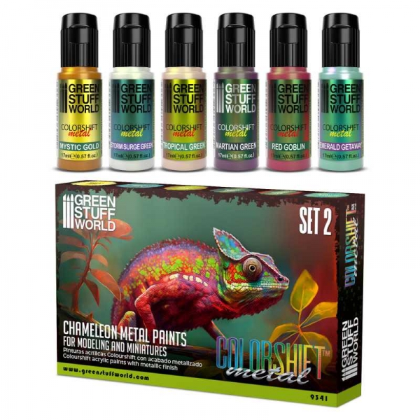 Green Stuff World: Chameleon Acrylic Paint Set 2