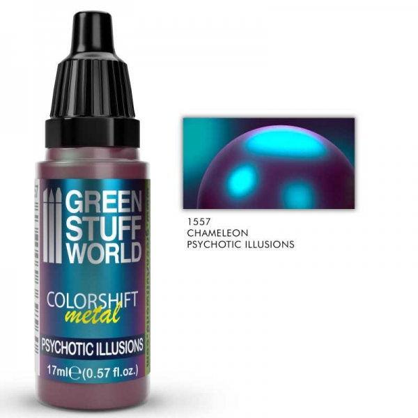 Green Stuff World: Chameleon Paint PSYCHOTIC ILLUSIONS