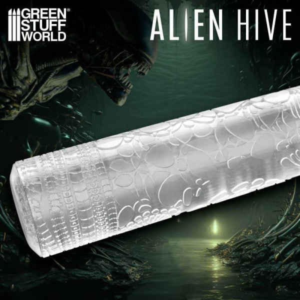 Green Stuff World: Rolling Pin Alien Hive