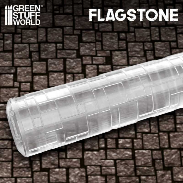 Green Stuff World: Rolling Pin Flagstone