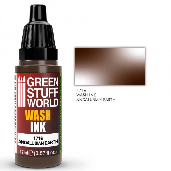 Green Stuff World: Wash Ink Andalusian Earth