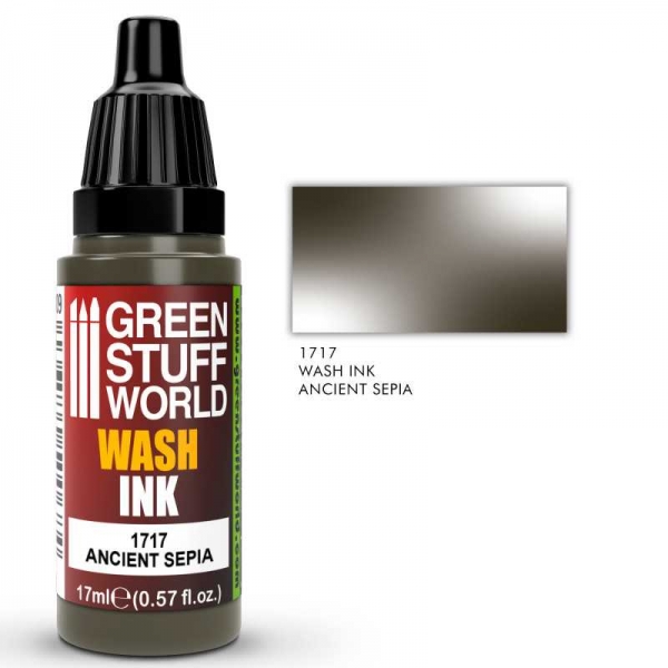 Green Stuff World: Wash Ink ANCIENT SEPIA