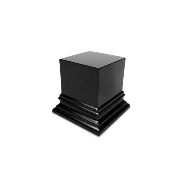 Green Stuff World: Square Top Display Plinth 4x4 cm - Black