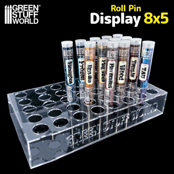 Green Stuff World: Rolling Pin Display 8x5