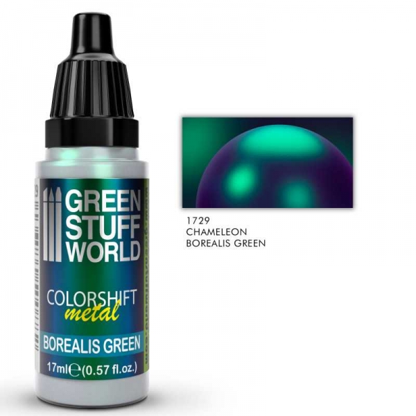 Green Stuff World: Chameleon Paint BOREALIS GREEN