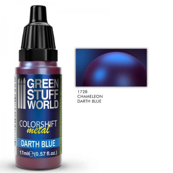 Green Stuff World: Chameleon Paint DARTH BLUE