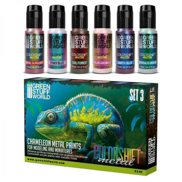 Green Stuff World: Chameleon Acrylic Paint Set 3