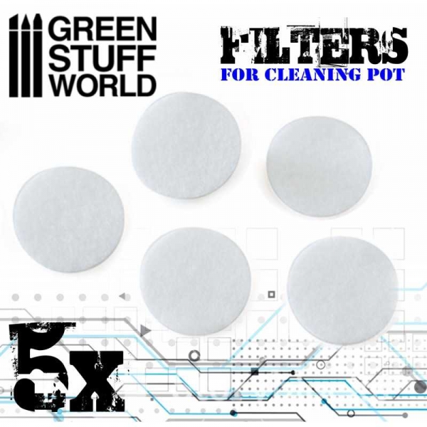 Green Stuff World: Airbrush Cleaning Pot Filters