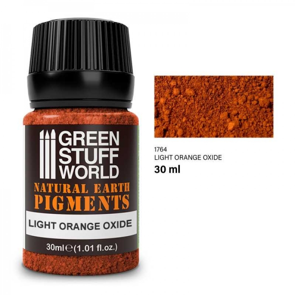 Green Stuff World: Pigment LIGHT ORANGE OXIDE