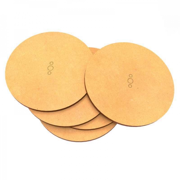 Green Stuff World: MDF Bases - Round 80mm