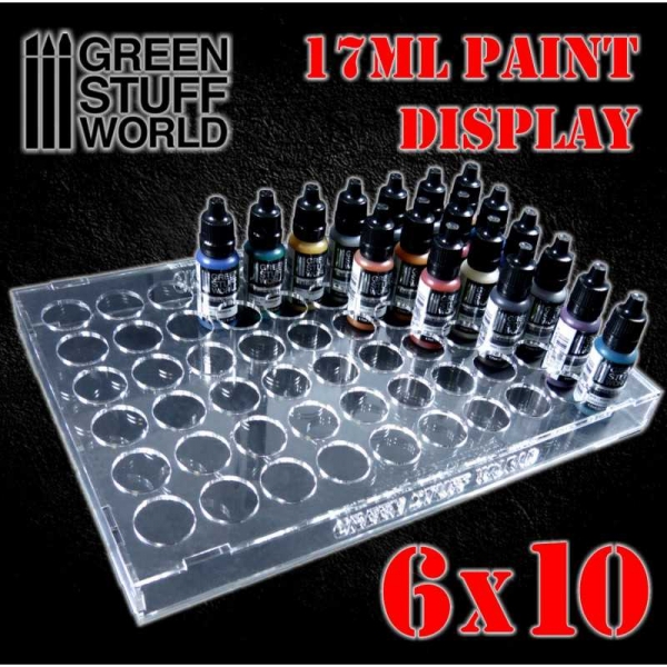 Green Stuff World: Paint Display 17ml (6x10)