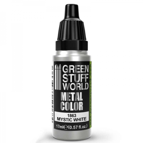 Green Stuff World: Metallic Paint MYSTIC WHITE