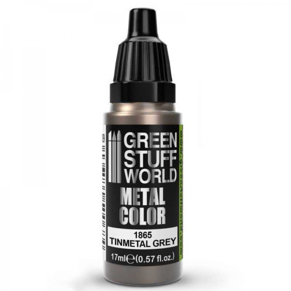Green Stuff World: Metallic Paint TINMETAL GREY