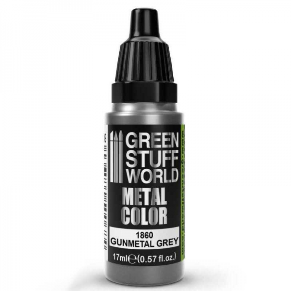 Green Stuff World: Metallic Gun metal grey paint
