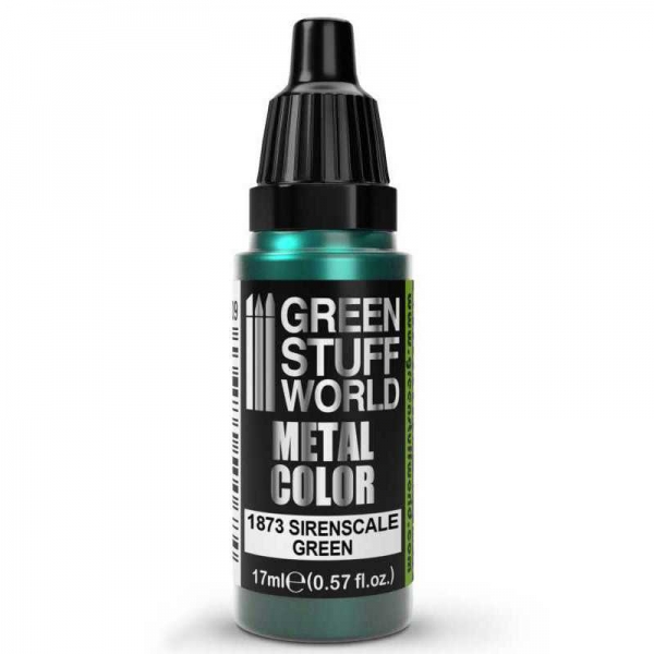 Green Stuff World: Metallic Paint SIRENSCALE GREEN