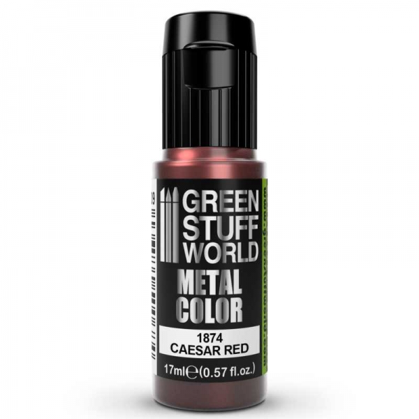 Green Stuff World: Metallic Paint CAESAR RED