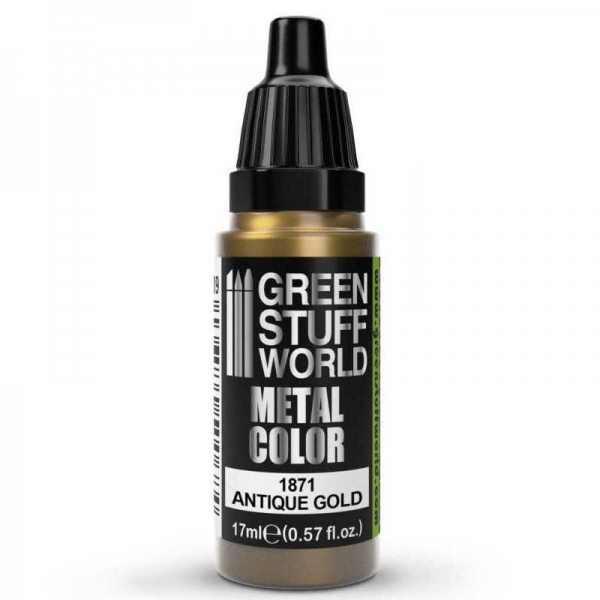 Green Stuff World: Metallic Paint ANTIQUE GOLD