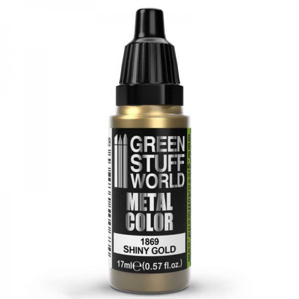 Green Stuff World: Metallic Paint SHINY GOLD