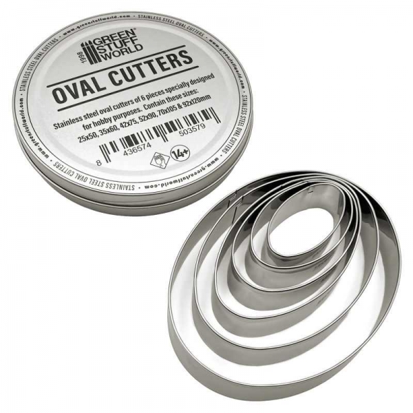 Green Stuff World: Oval Cutters for Bases