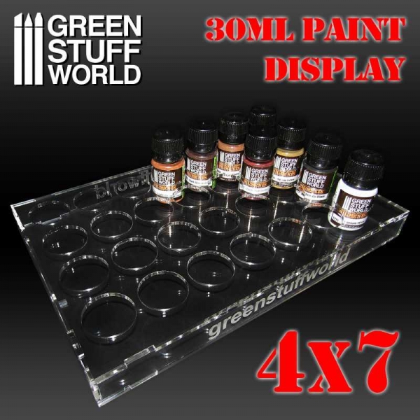 Green Stuff World: Paint Display 30ml (4x7)