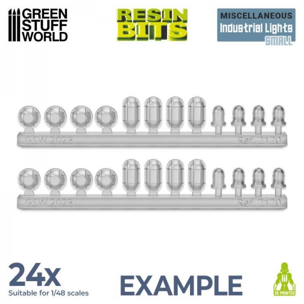 Green Stuff World: Industrial Lights - Small 1:48-1:35