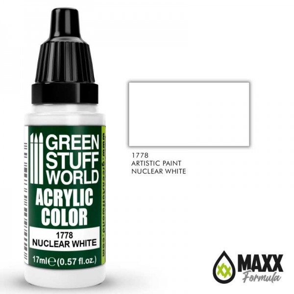 Green Stuff World: Acrylic white paint Nuclear White
