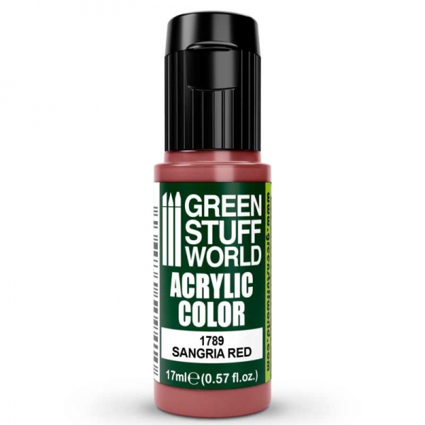 Green Stuff World: Acrylic Color SANGRIA RED