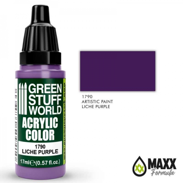 Green Stuff World: Acrylic Color LICHE PURPLE