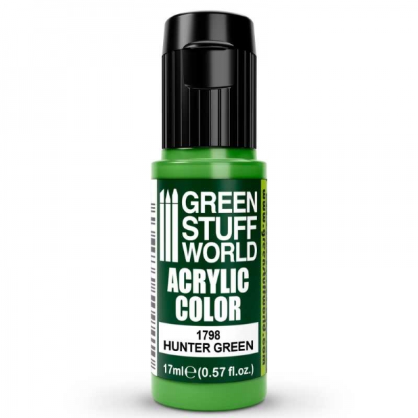 Green Stuff World: Acrylic Color HUNTER GREEN