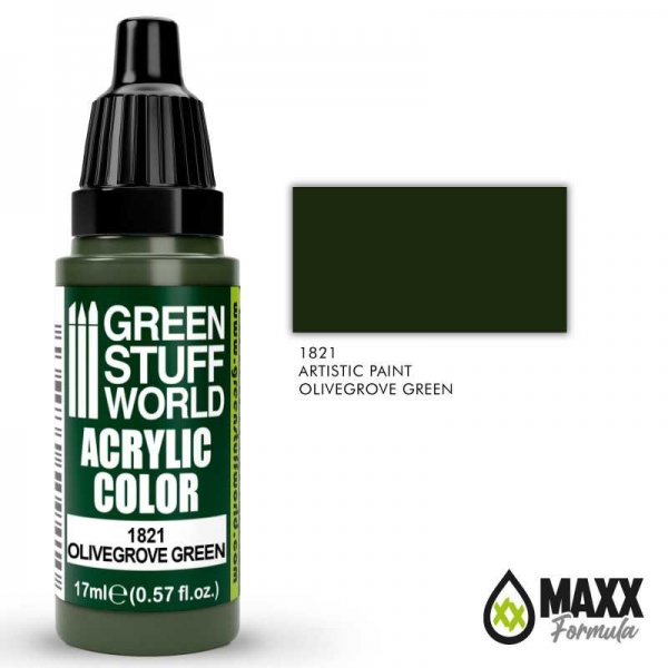 Green Stuff World: Acrylic Color OLIVEGROVE GREEN
