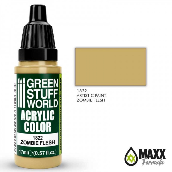 Green Stuff World: Acrylic Color ZOMBIE FLESH