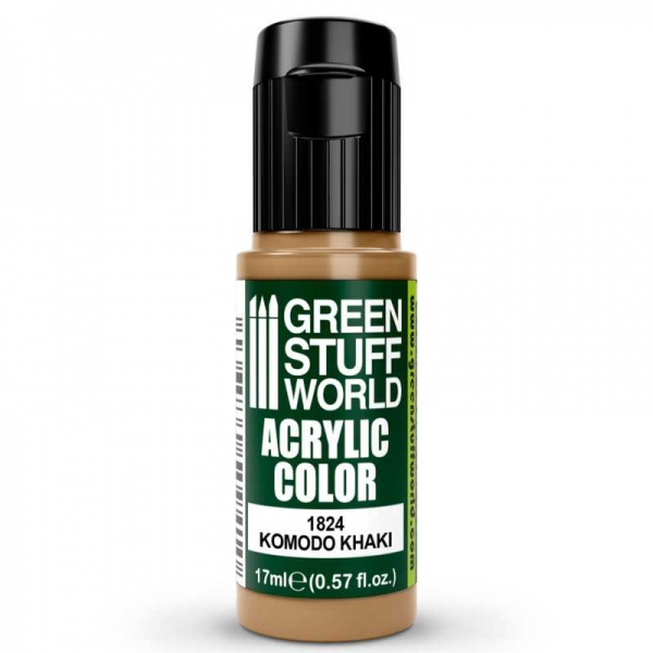 Green Stuff World: Acrylic Color KOMODO KHAKI