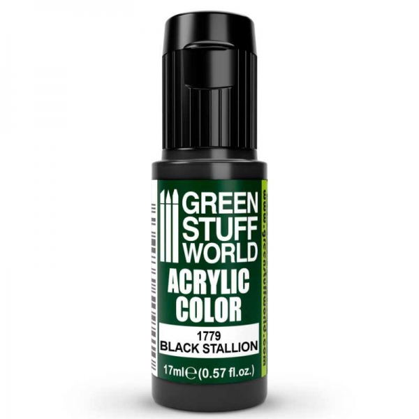 Green Stuff World: Acrylic Color BLACK STALLION