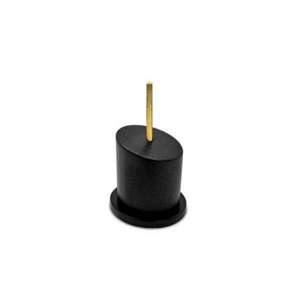 Green Stuff World: Tapered Round Bust Plinth 2,5x2,5cm Black