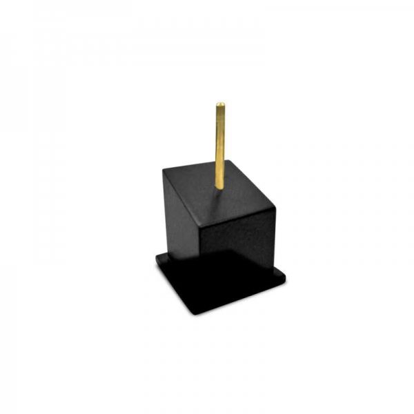 Green Stuff World: Tapered Bust Plinth 2.5x2.5cm Black