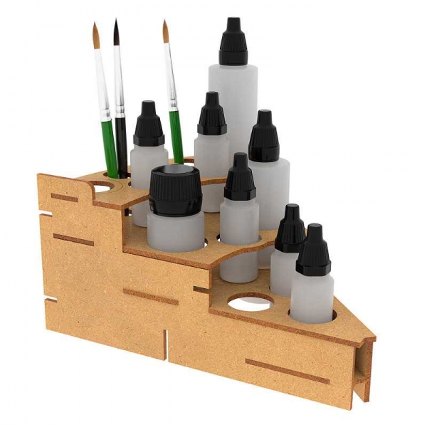 Green Stuff World: Modular Paint Rack - WEDGE