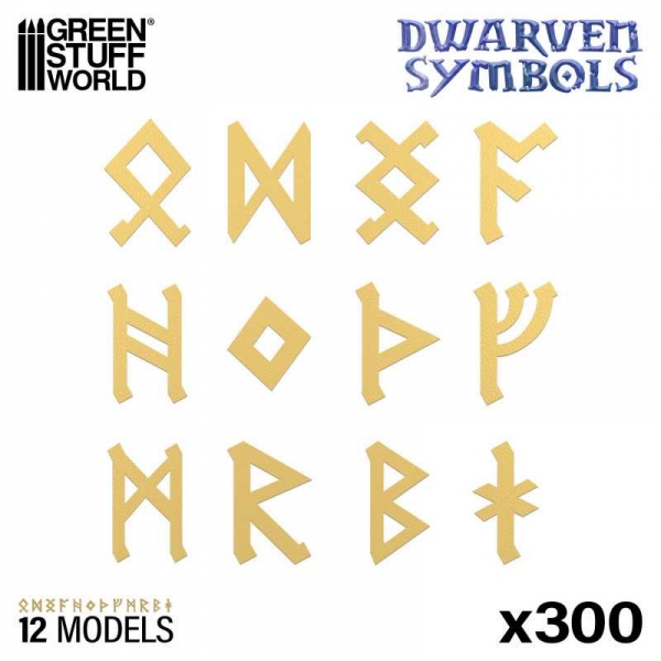 Green Stuff World: Dwarven Runes and Symbols