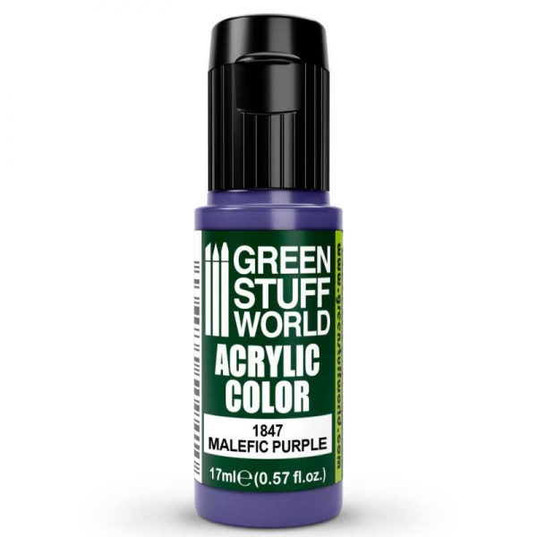 Green Stuff World: Acrylic Color MALEFIC PURPLE