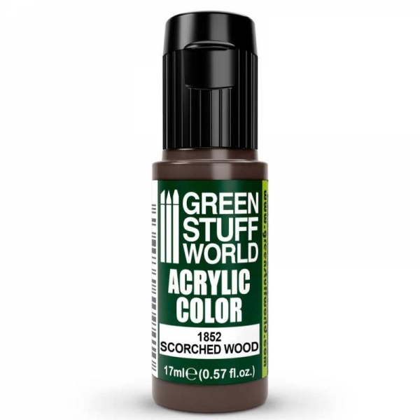 Green Stuff World: Acrylic Color SCORCHED WOOD