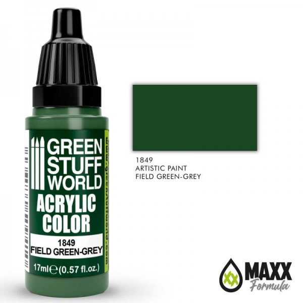 Green Stuff World: Acrylic Color FIELD GREEN-GREY