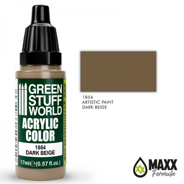 Green Stuff World: Acrylic Color DARK BEIGE