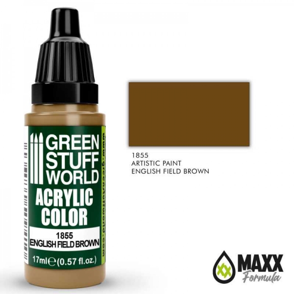 Green Stuff World: Acrylic Color ENGLISH FIELD BROWN