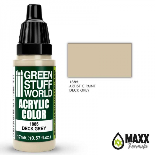 Green Stuff World: Acrylic Color DECK GREY