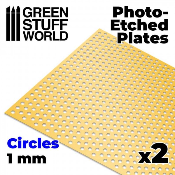 Green Stuff World: Photo-etched Plates - Large Circles