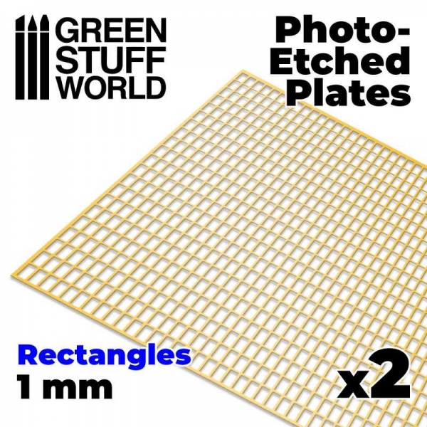 Green Stuff World: Photo-etched Plates - Large Rectangles